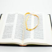 Библия каноническая 043 (черная, твердый переплет, РБО)